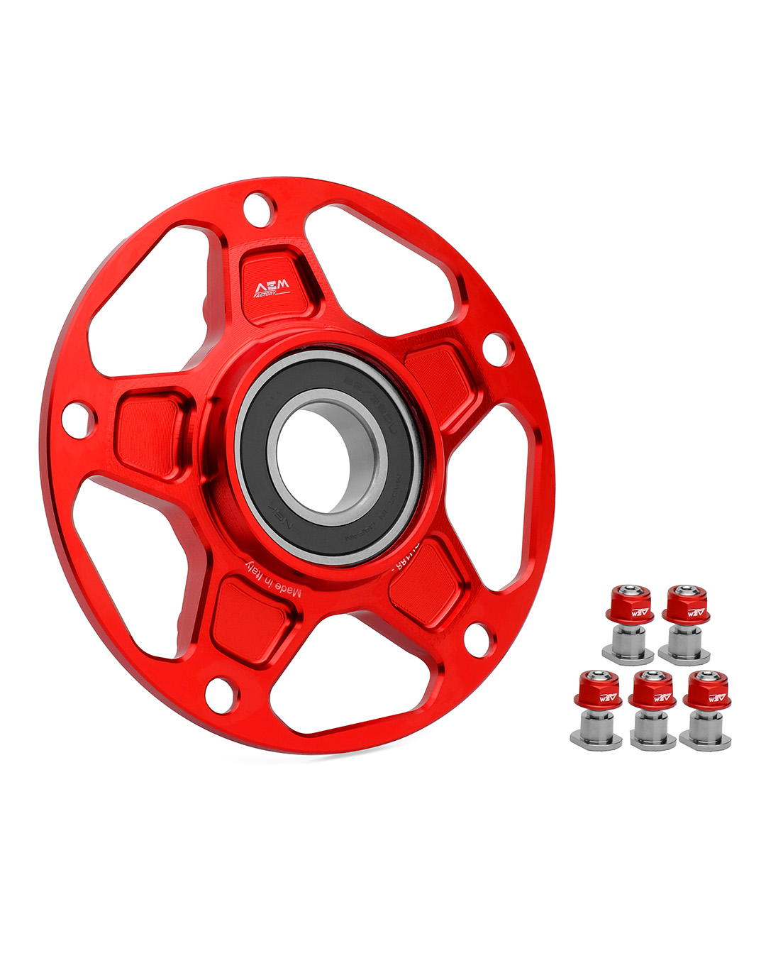 AEM FACTORY Aluminum Quick Change Carrier for Ducati Panigale / Streetfighter V4 (2025+) - OZ Wheels AEM FACTORY Aluminum Quick Change Carrier for Ducati Panigale / Streetfighter V4 (2025+) - OZ Wheels
